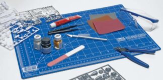 Unelte și instrumente pentru construcția machetelor de avioane